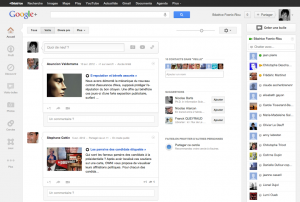 google+ page daccueil